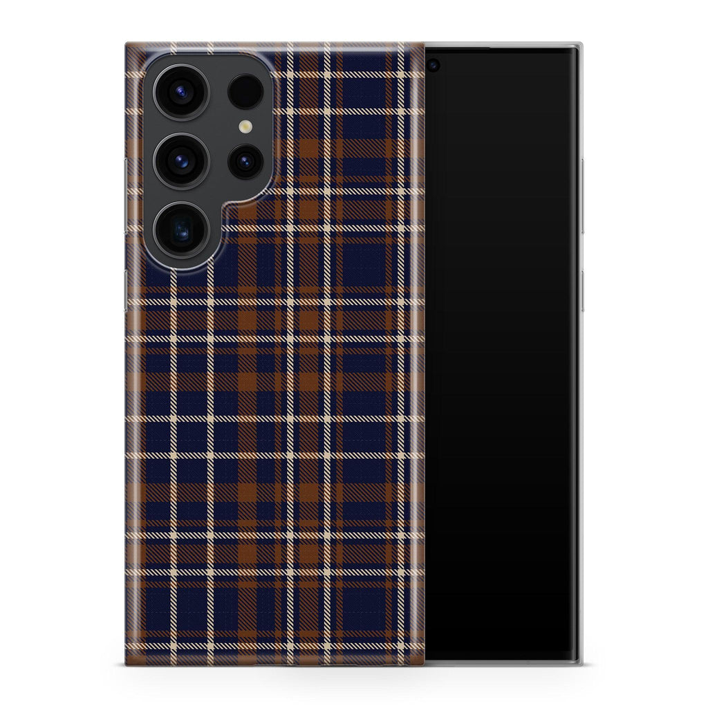 Hot Toddy Plaid Samsung Galaxy Skin + Case