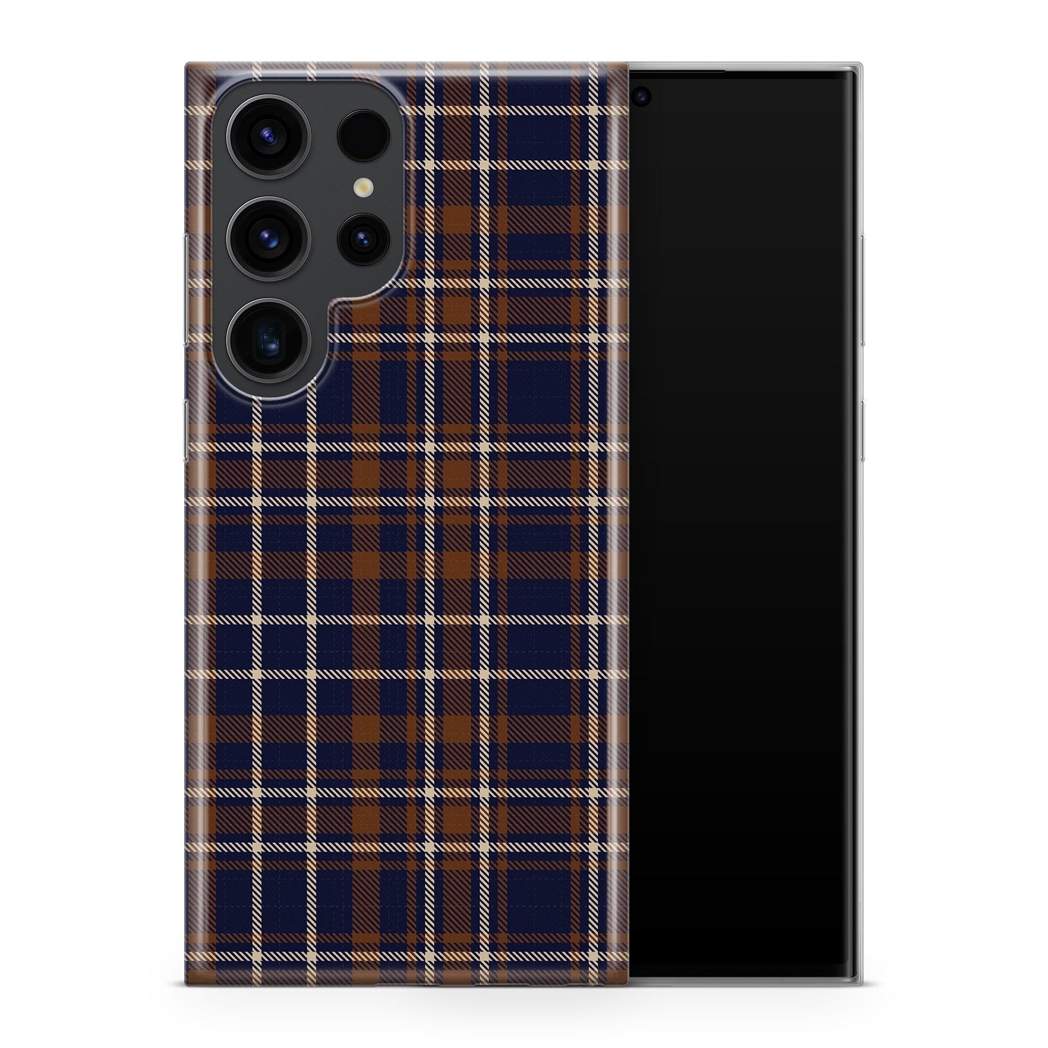 Hot Toddy Plaid Samsung Galaxy Skin + Case