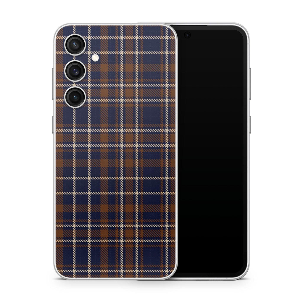 Hot Toddy Plaid Samsung Galaxy Skin + Case