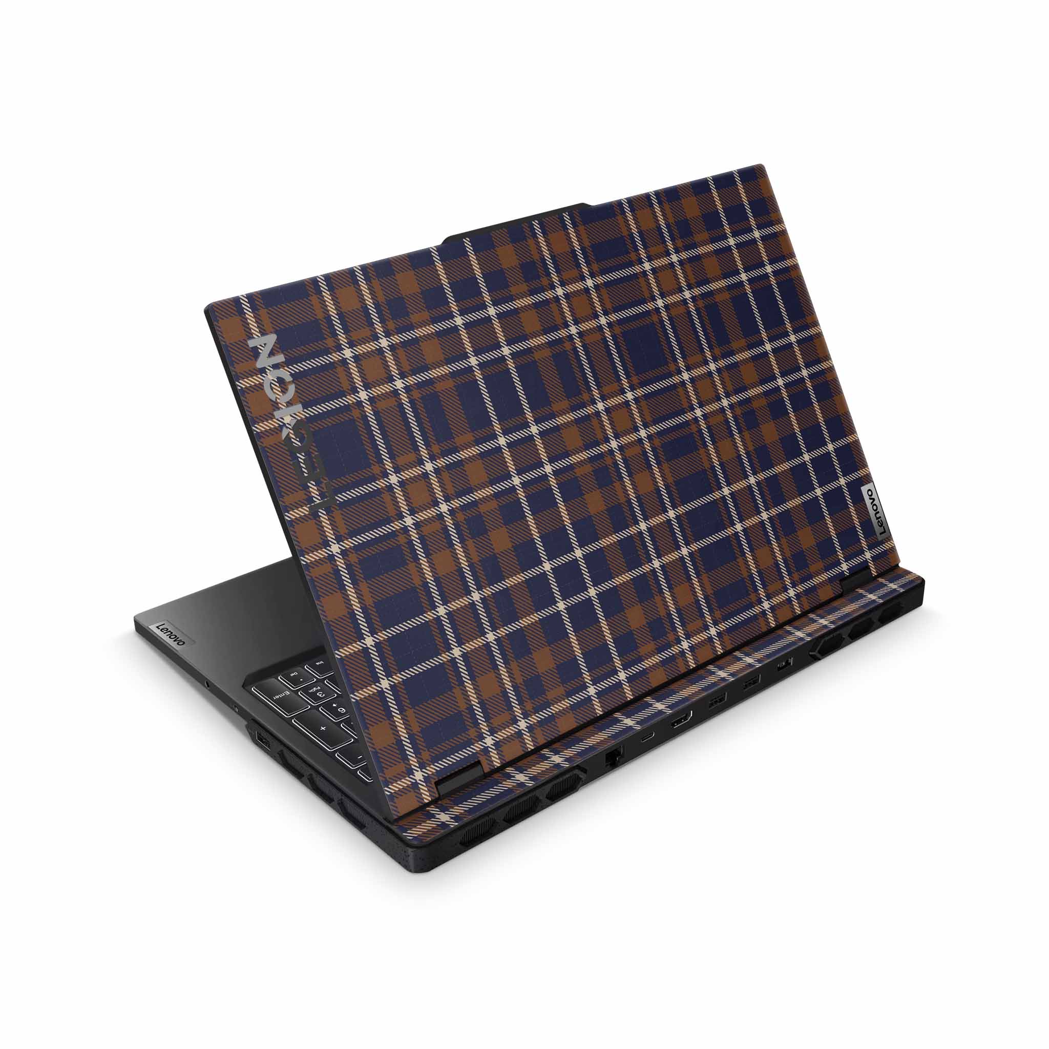 Hot Toddy Plaid Lenovo Yoga Skin
