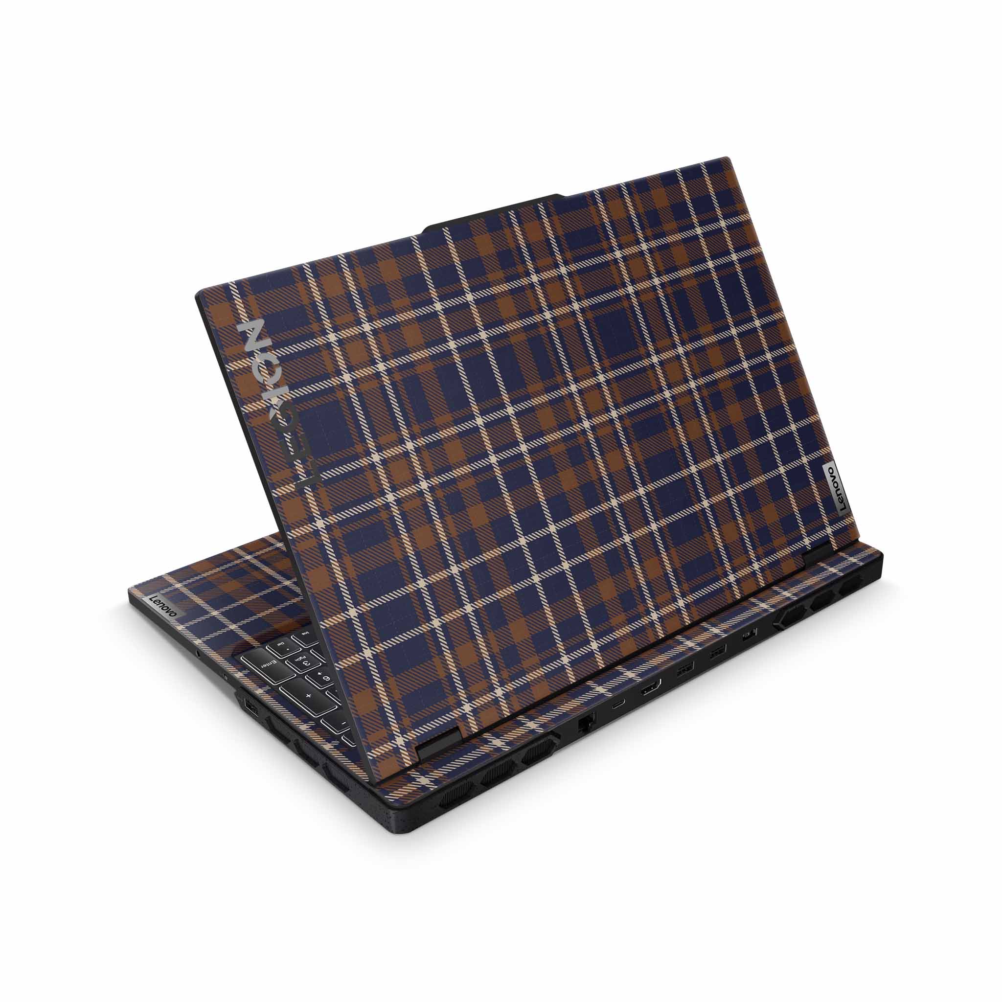 Hot Toddy Plaid Lenovo Yoga Skin