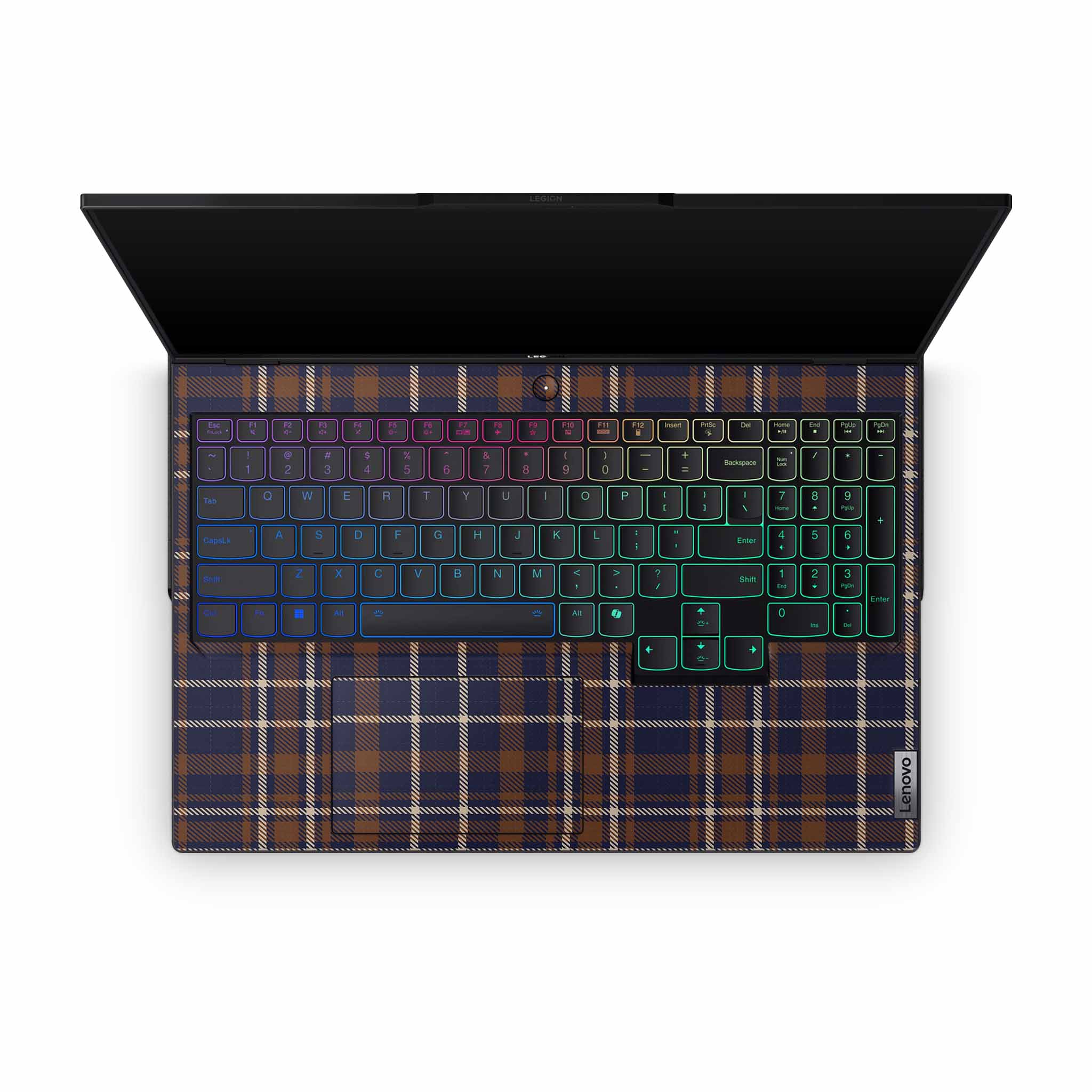 Hot Toddy Plaid Lenovo Yoga Skin