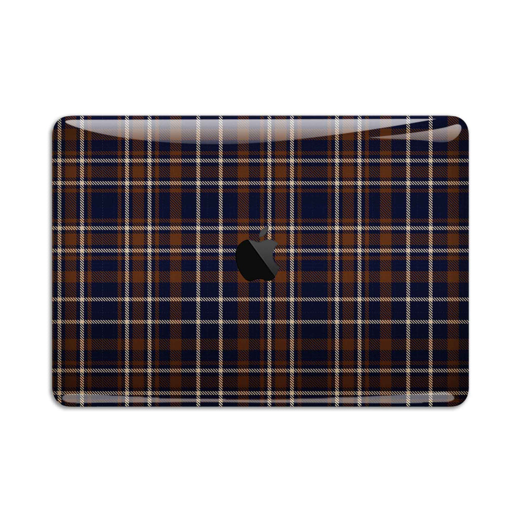 Hot Toddy Plaid MacBook Skin + Case