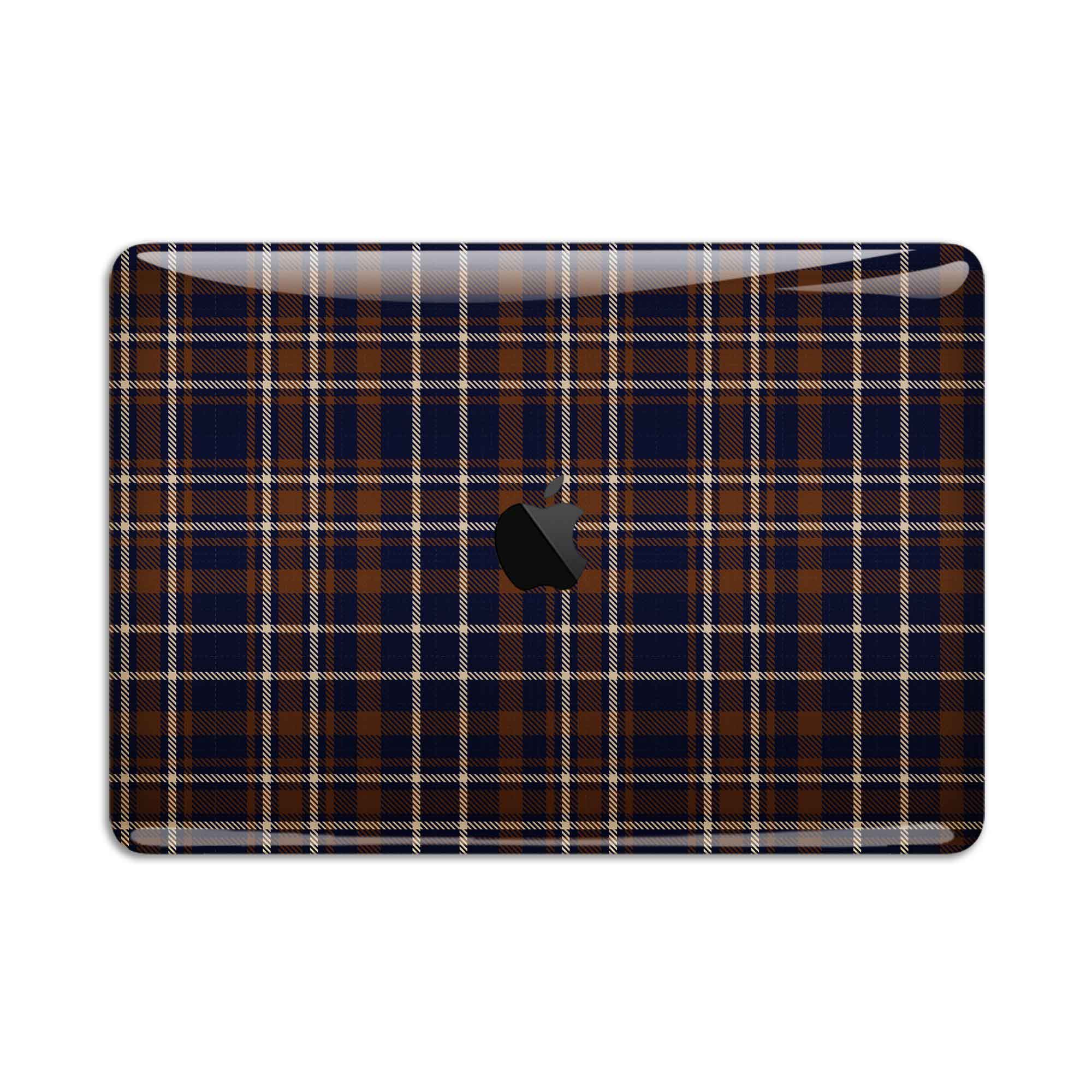 Hot Toddy Plaid MacBook Skin + Case