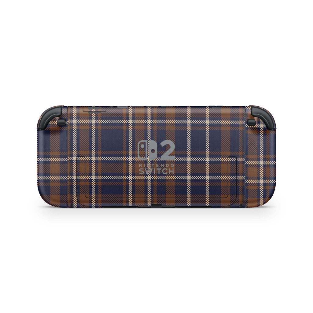 Hot Toddy Plaid Nintendo Switch 2 Skin