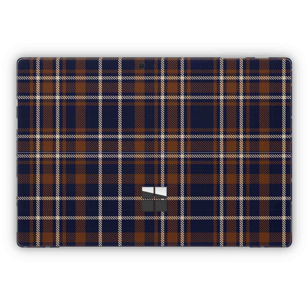 Hot Toddy Plaid Microsoft Surface Skin