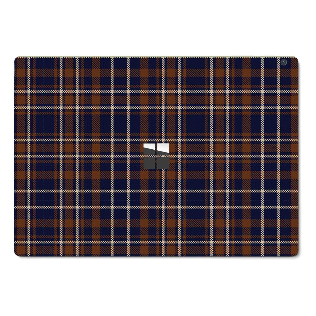 Hot Toddy Plaid Microsoft Surface Skin