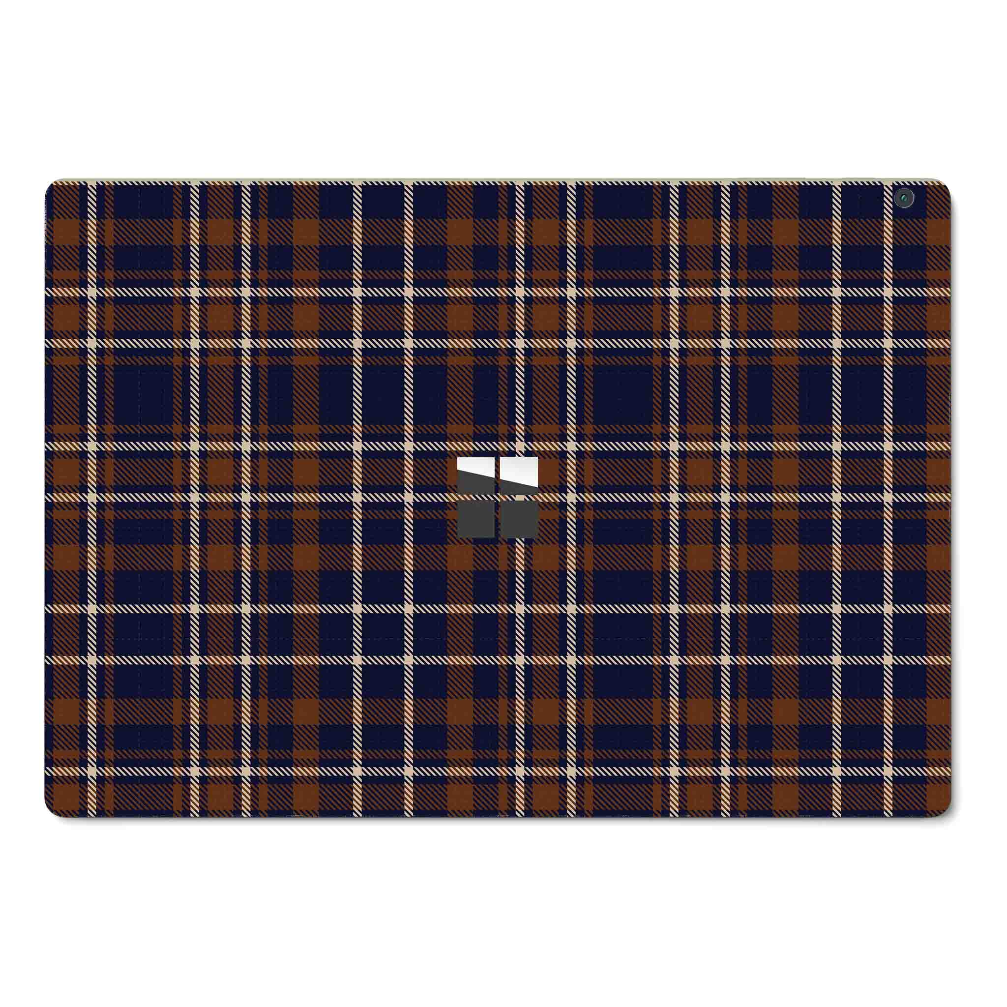Hot Toddy Plaid Microsoft Surface Skin