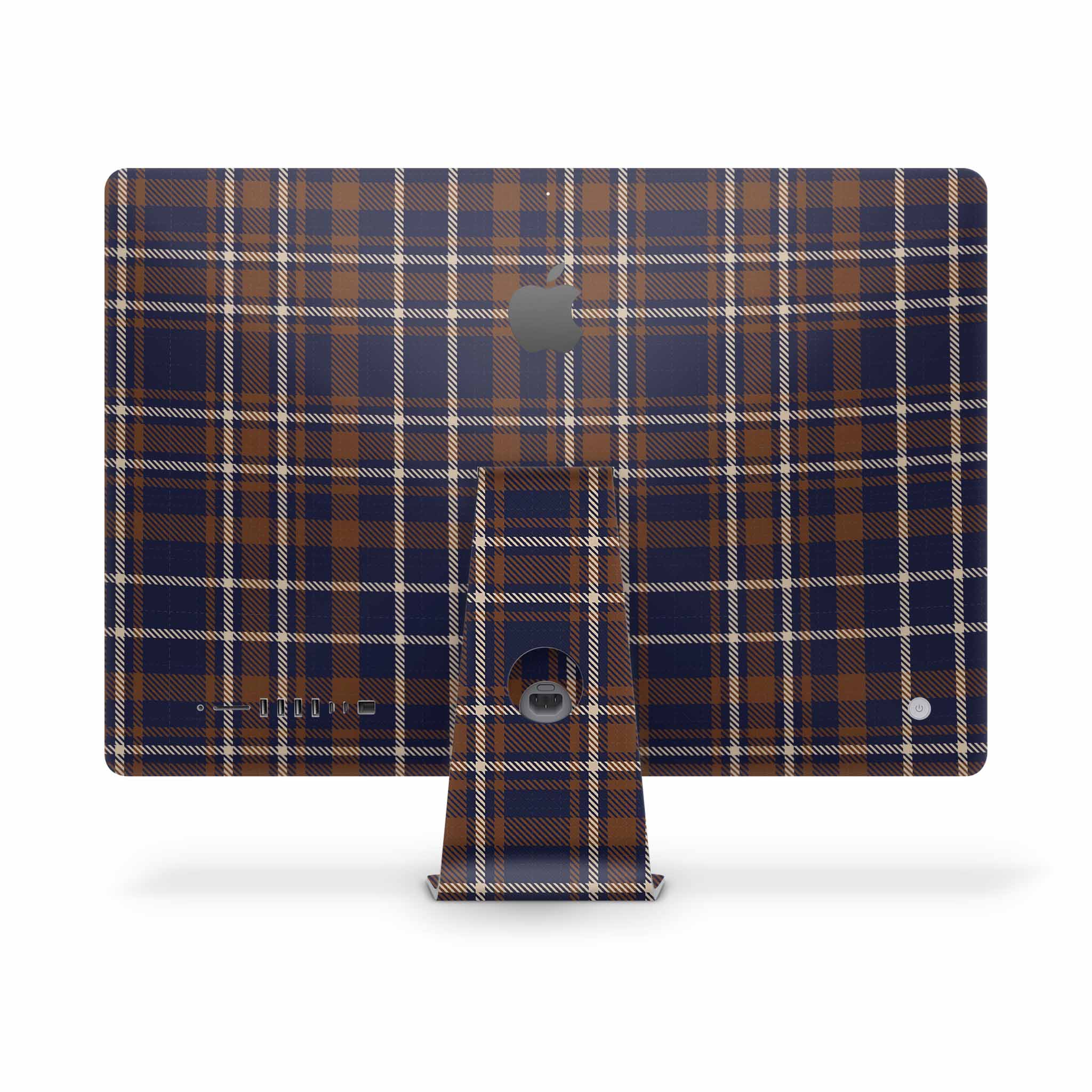 Hot Toddy Plaid iMac Skin