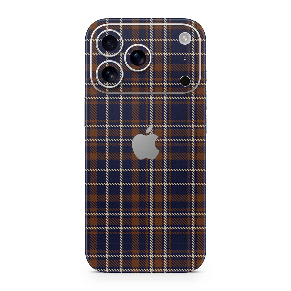 Hot Toddy Plaid iPhone Skin + Case