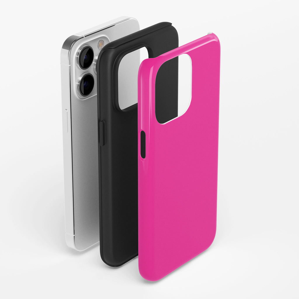 Hot Pink Impact iPhone Case