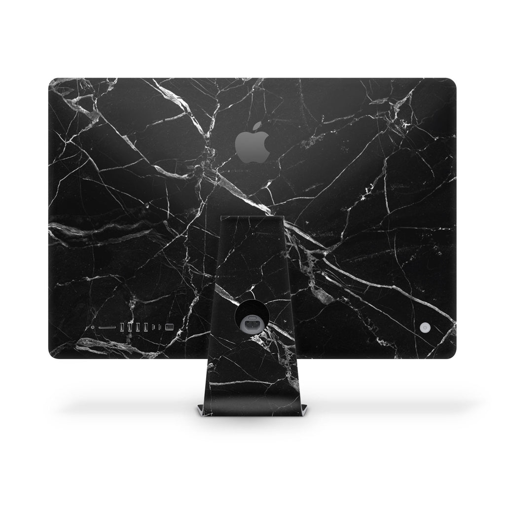 Black Hyper Marble iMac Skin