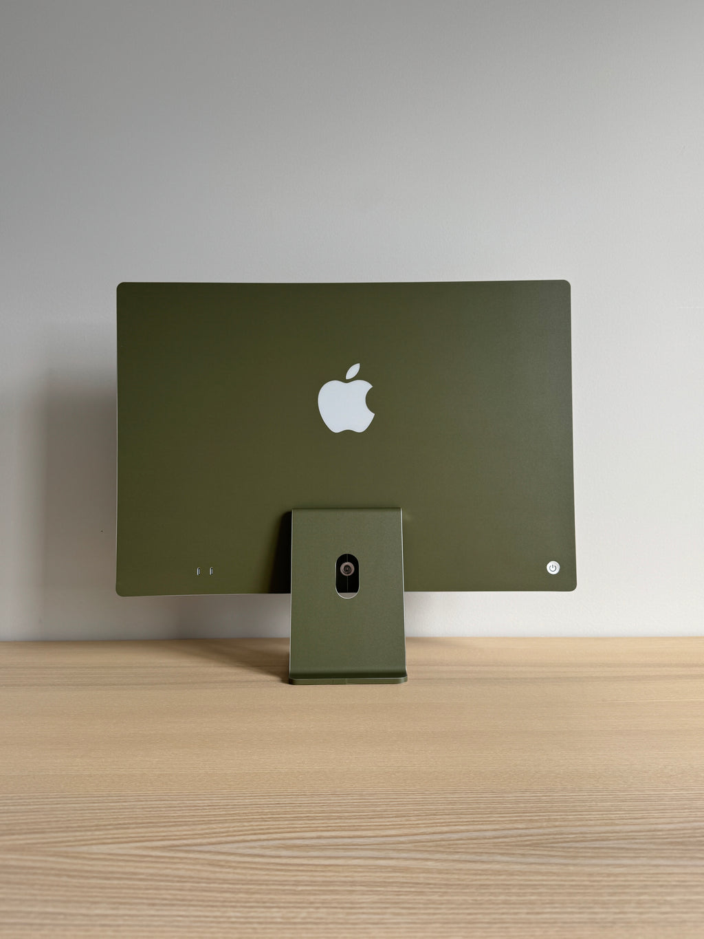 Olive Green iMac Skin