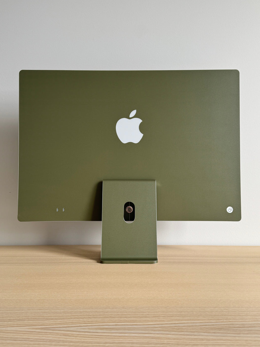 Olive Green iMac Skin