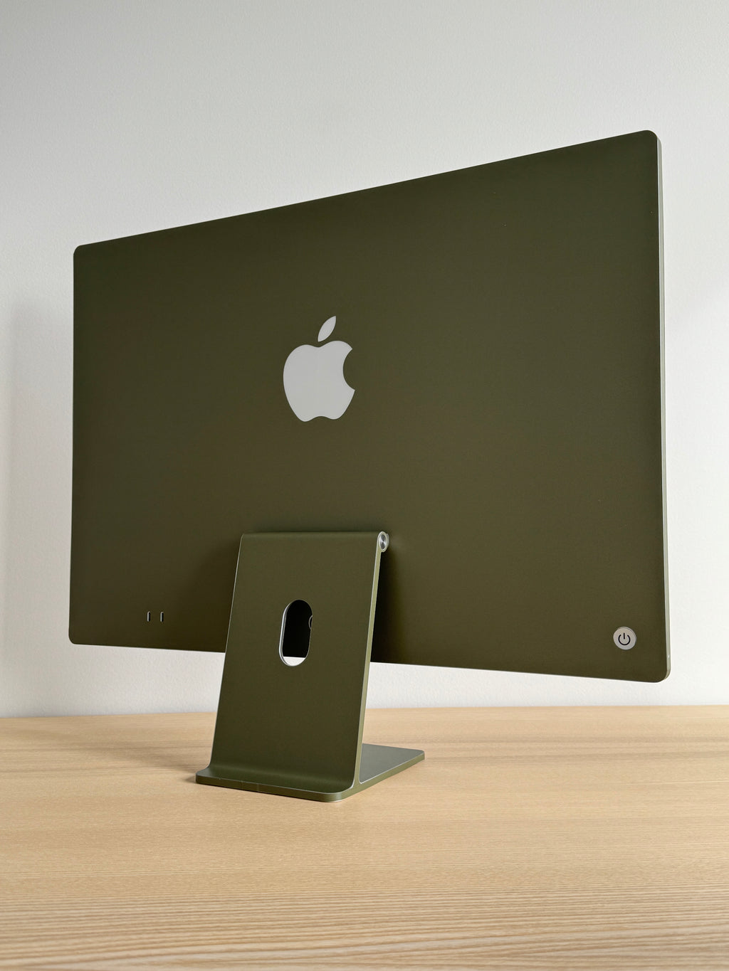 Olive Green iMac Skin