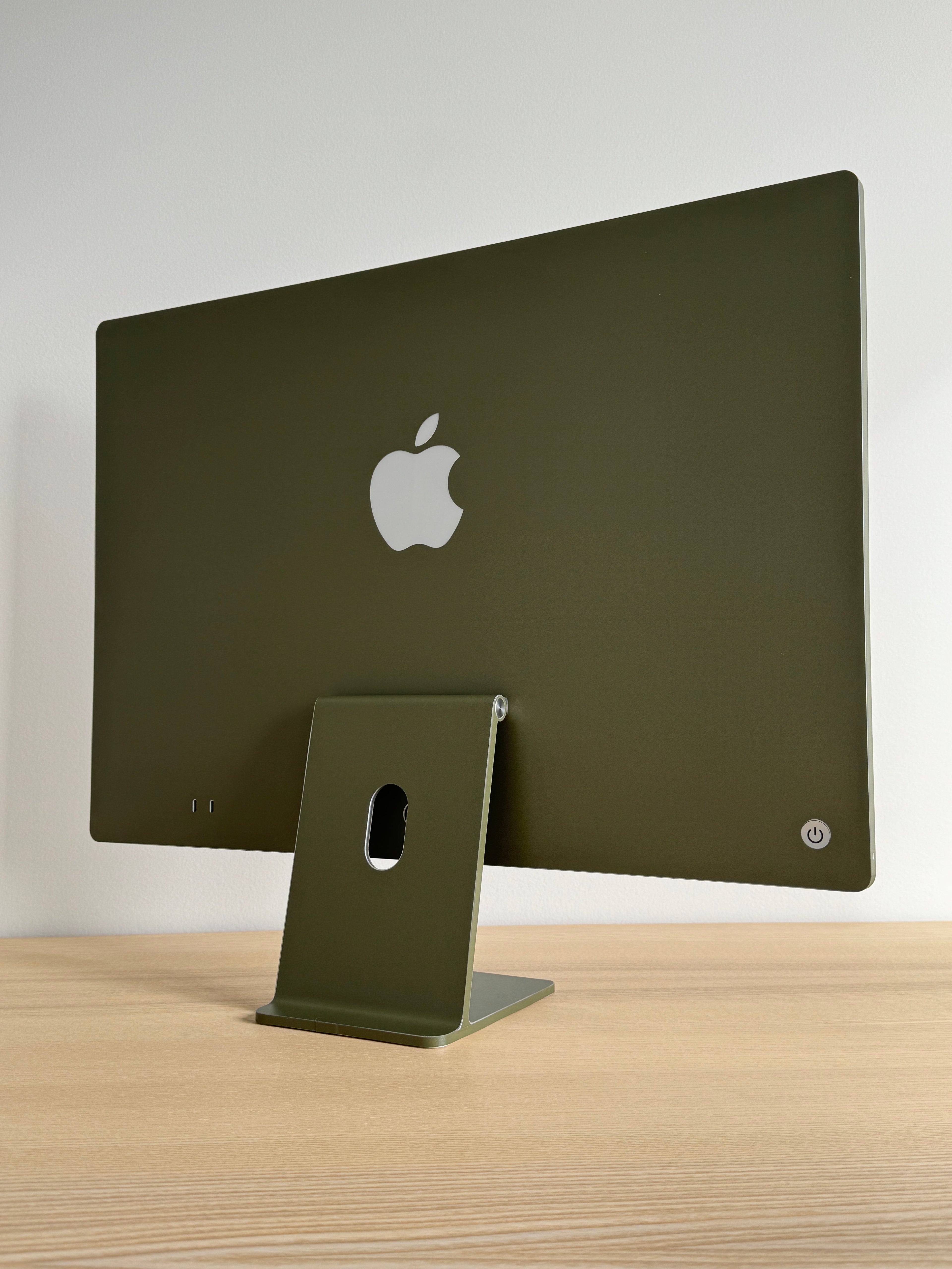 Olive Green iMac Skin