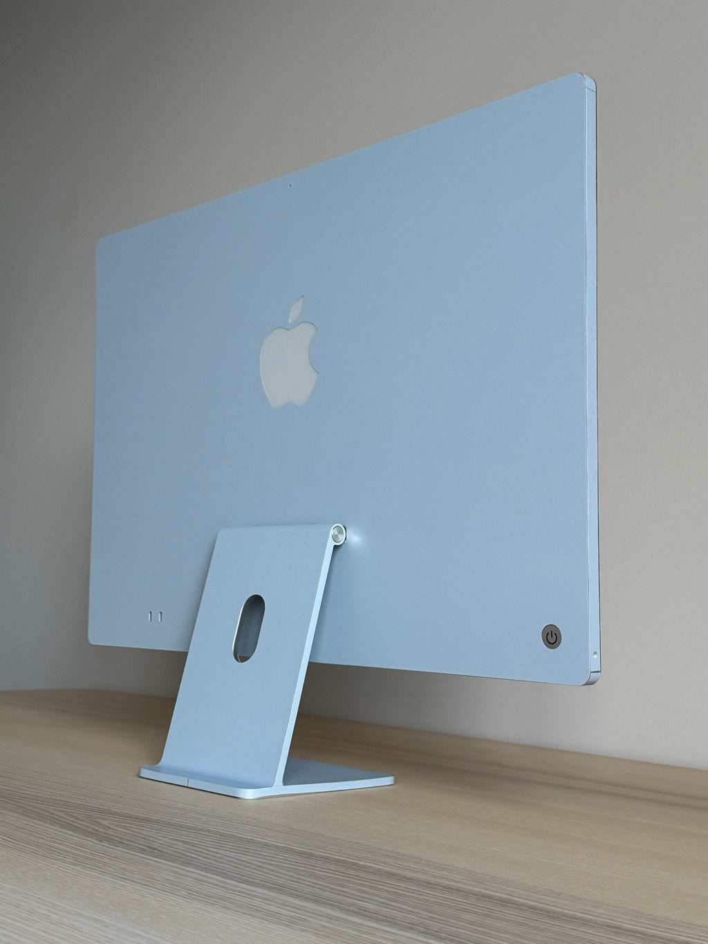 Soft Blue iMac Skin