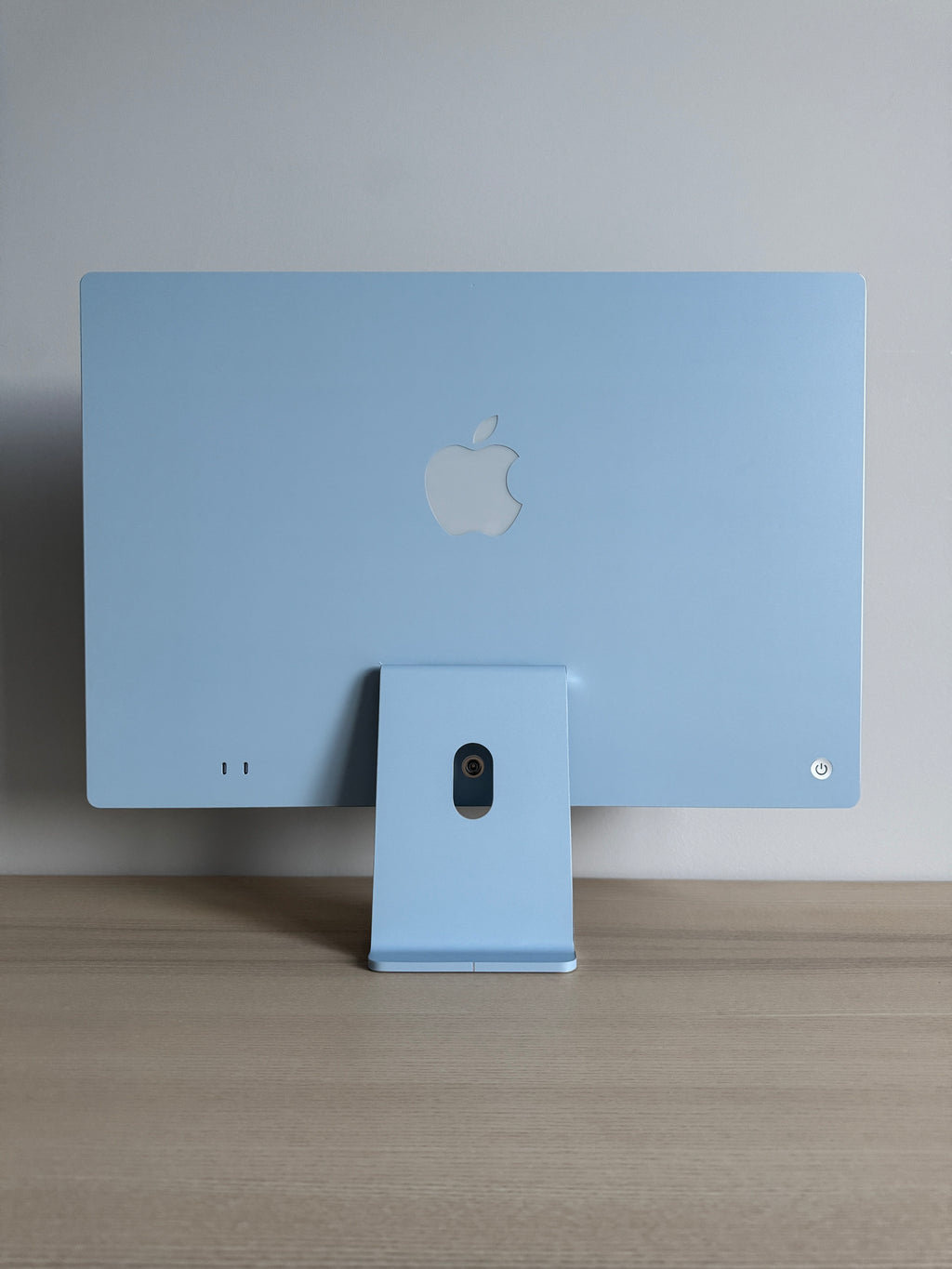 Soft Blue iMac Skin