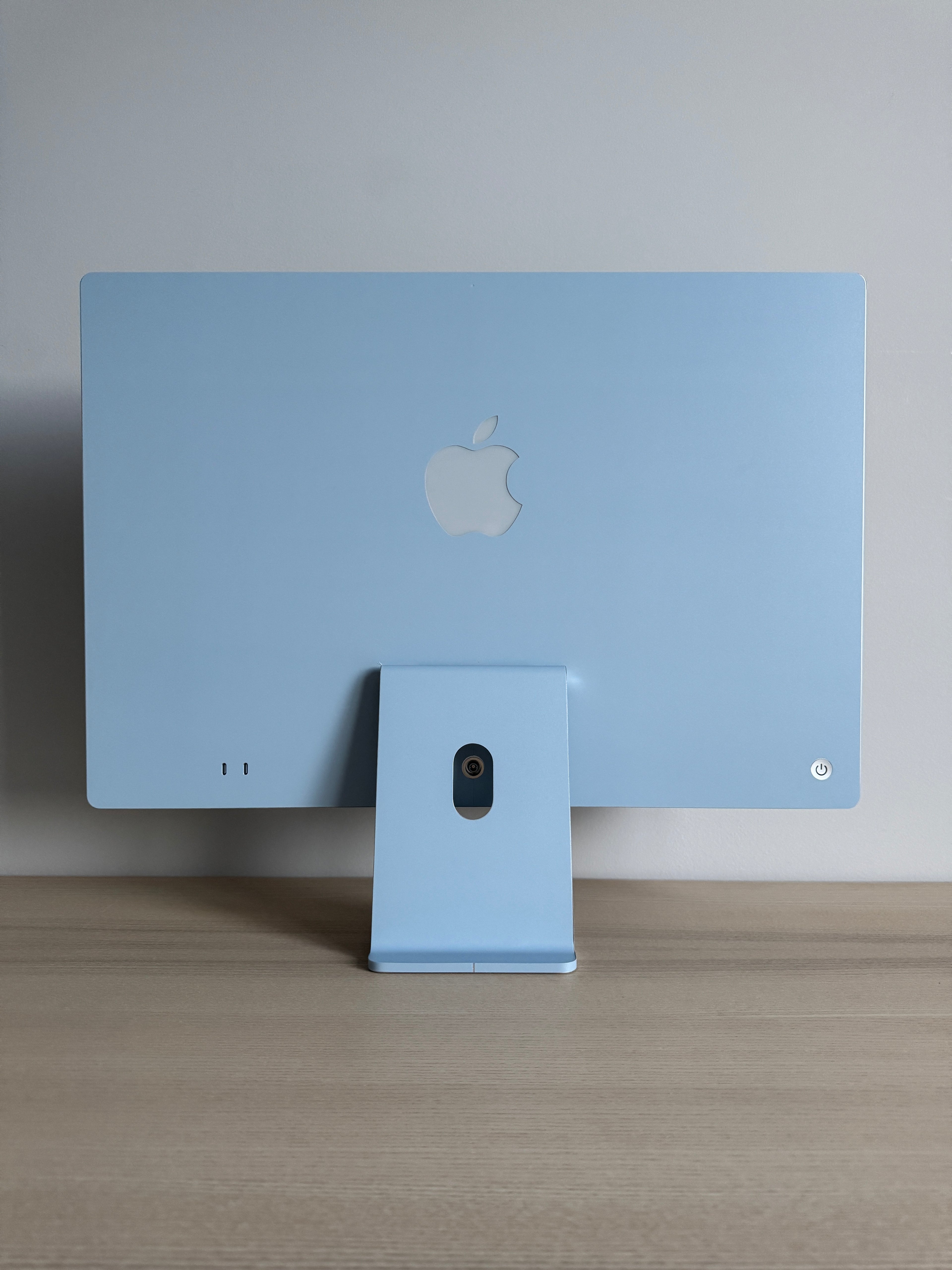 Soft Blue iMac Skin