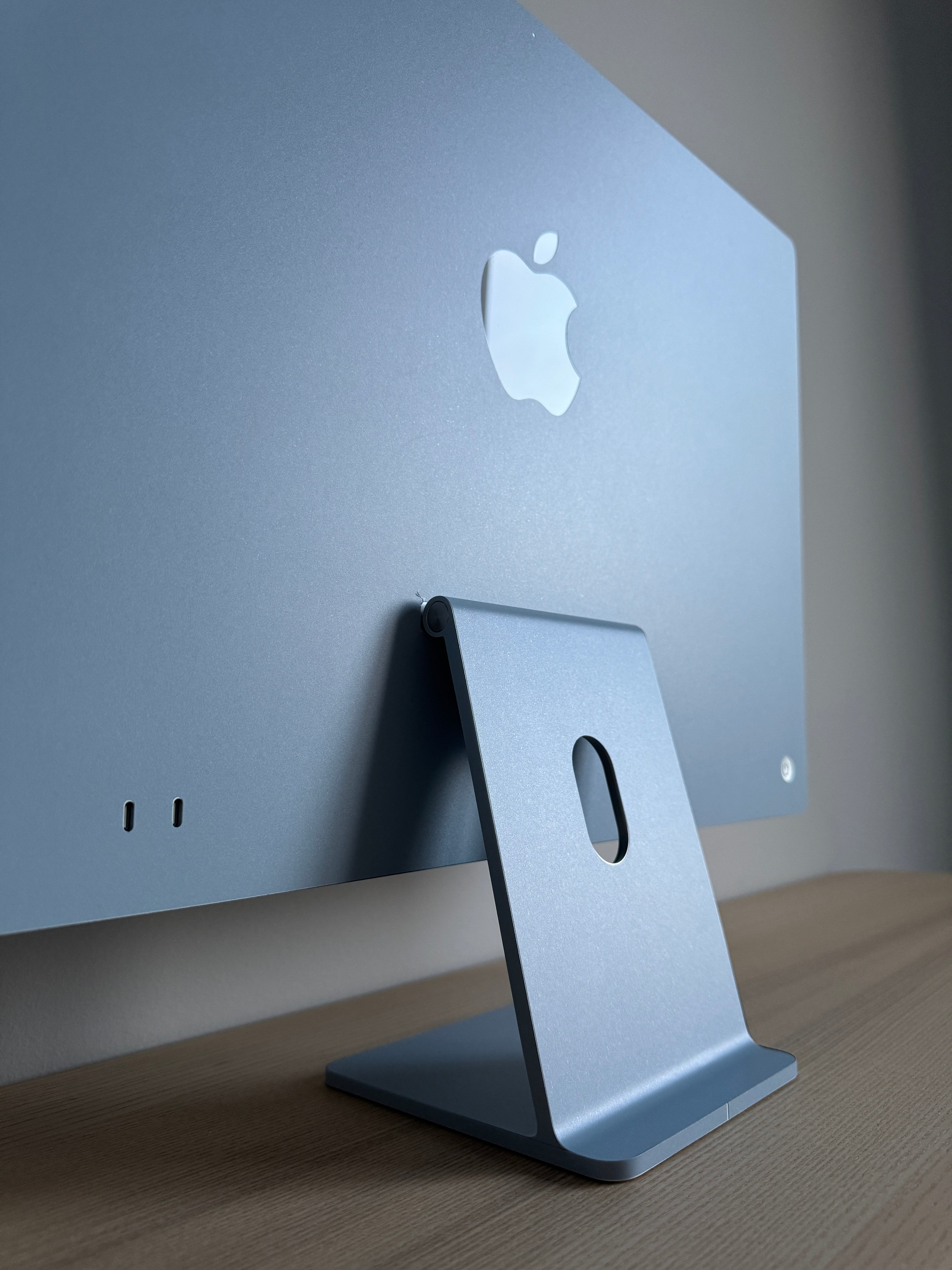 Soft Blue iMac Skin