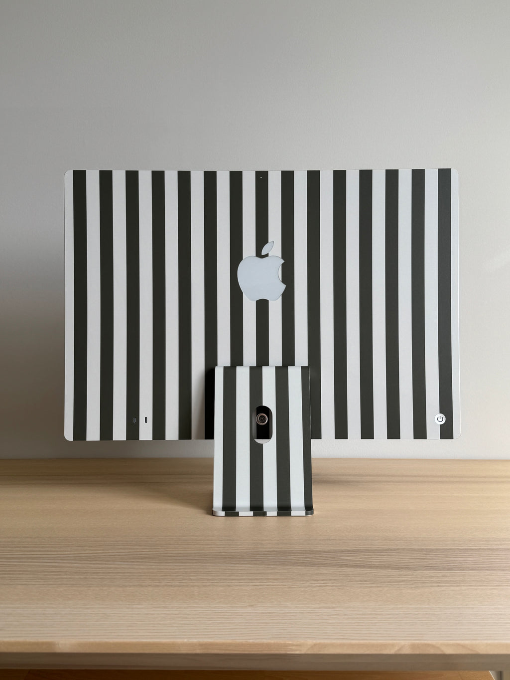 Olive Stripe iMac Skin