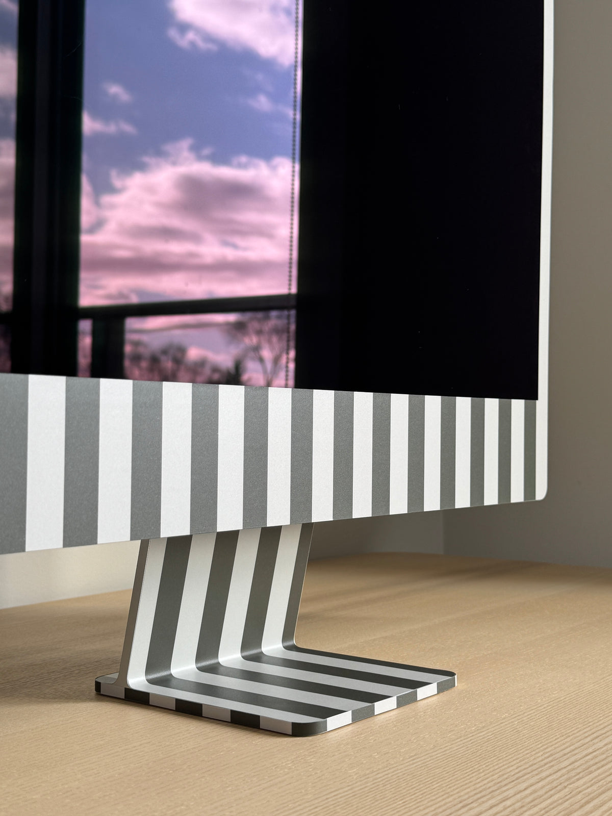Olive Stripe iMac Skin