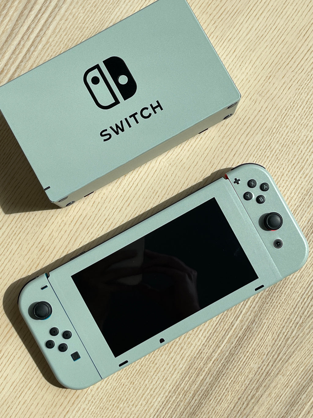 Sage Green Nintendo Switch Skin