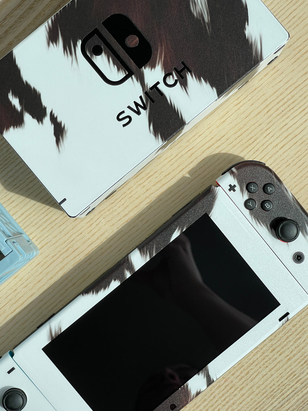 Cowhide Nintendo Switch Skin