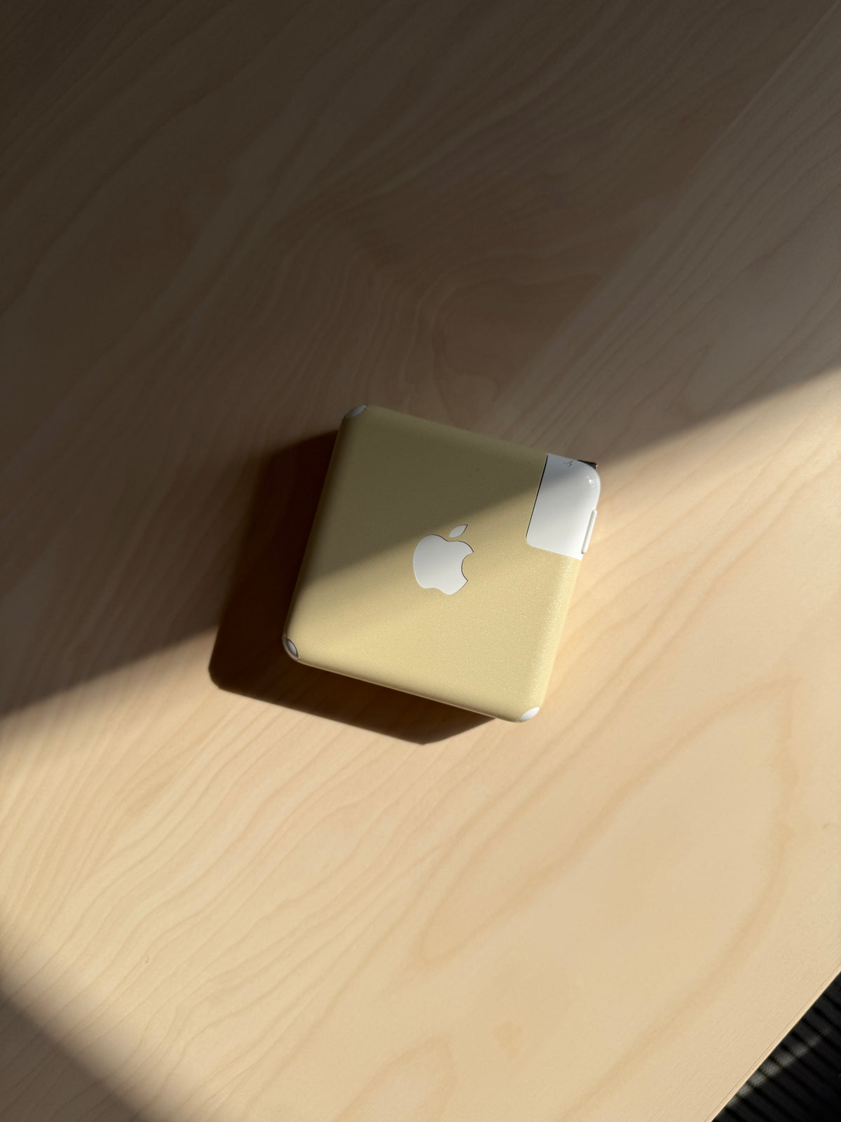 Soft Yellow MacBook Charger Skin