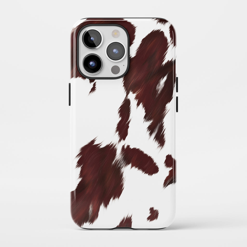 Cowhide Impact iPhone Case