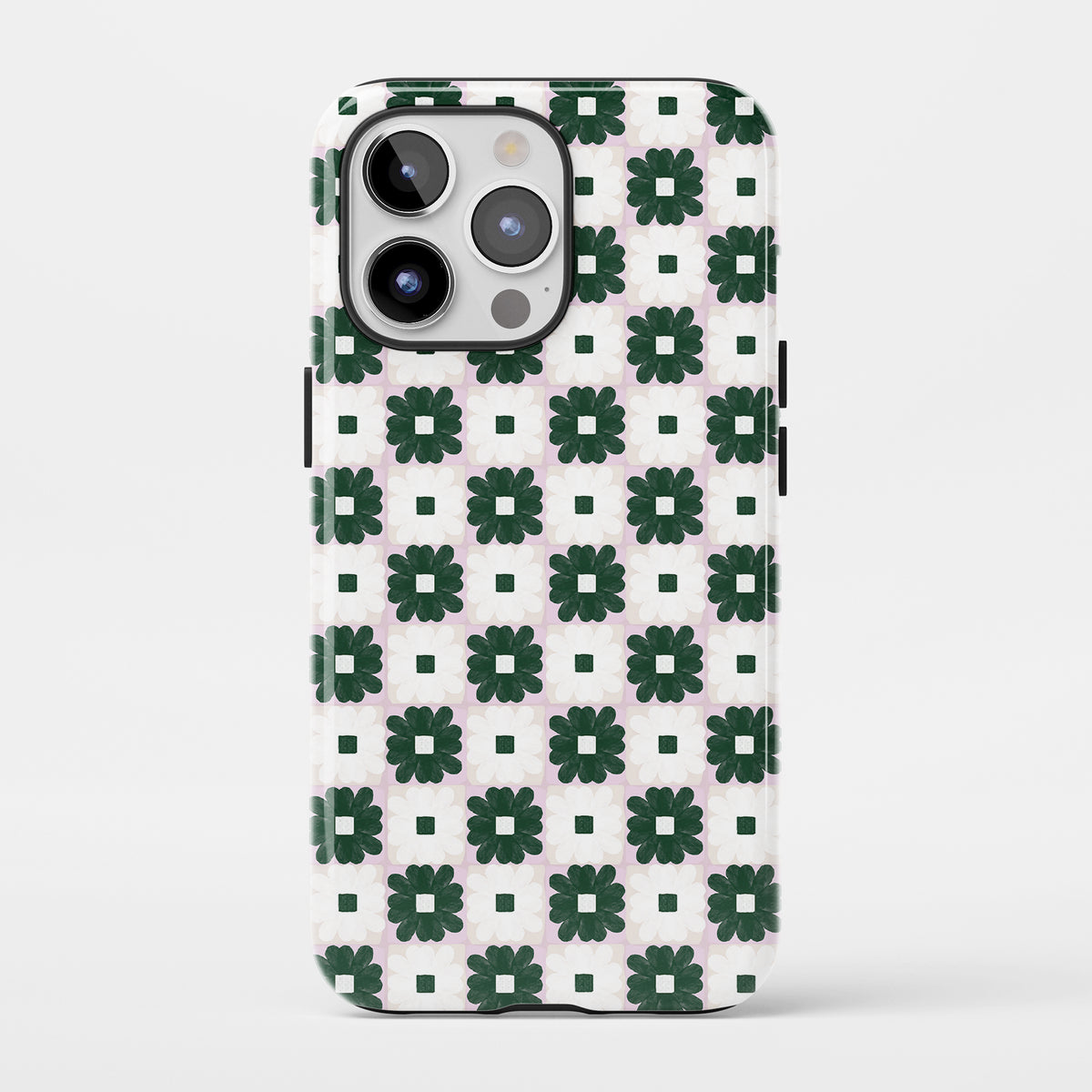 Daisy Quilt Impact iPhone Case