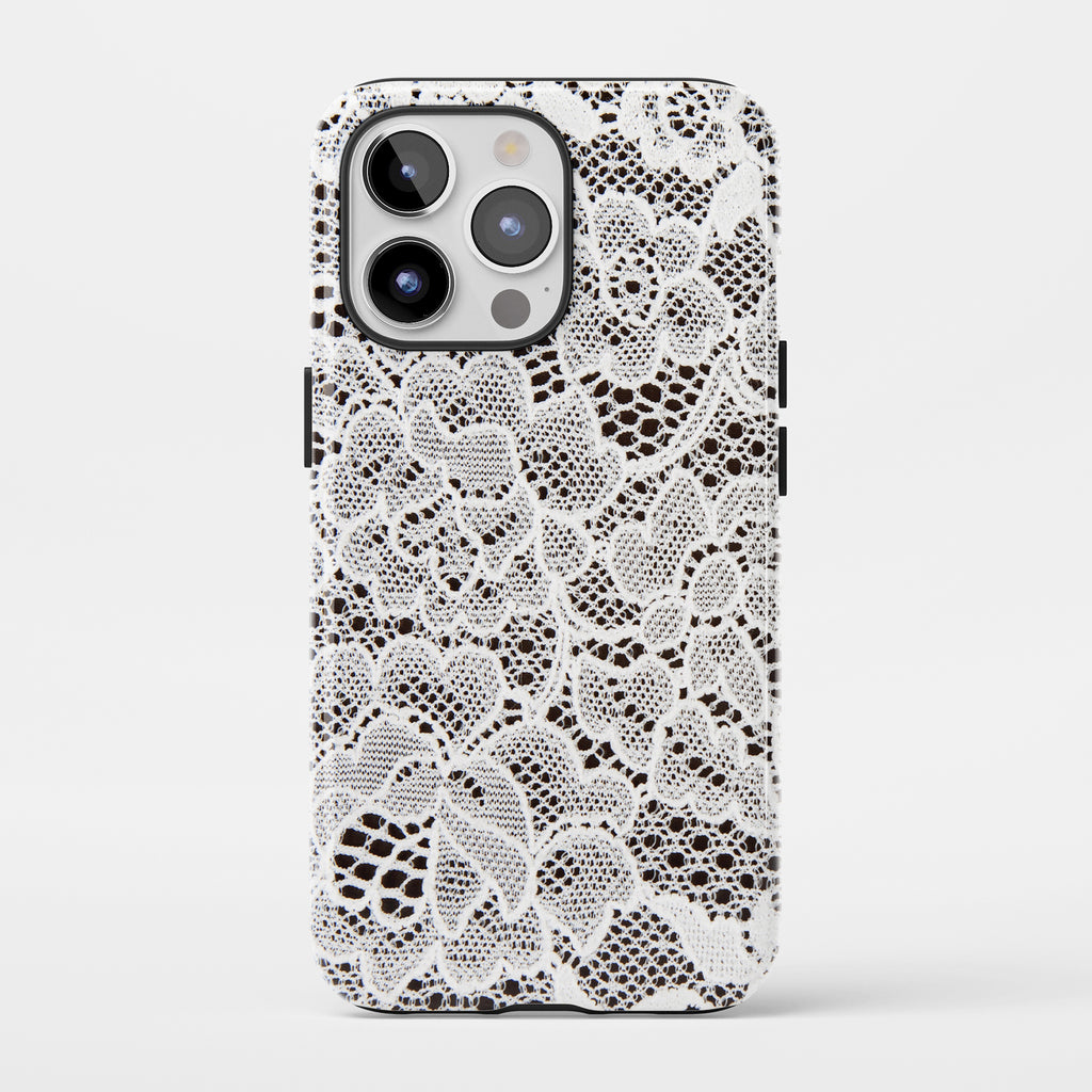 French Lace Impact iPhone Case
