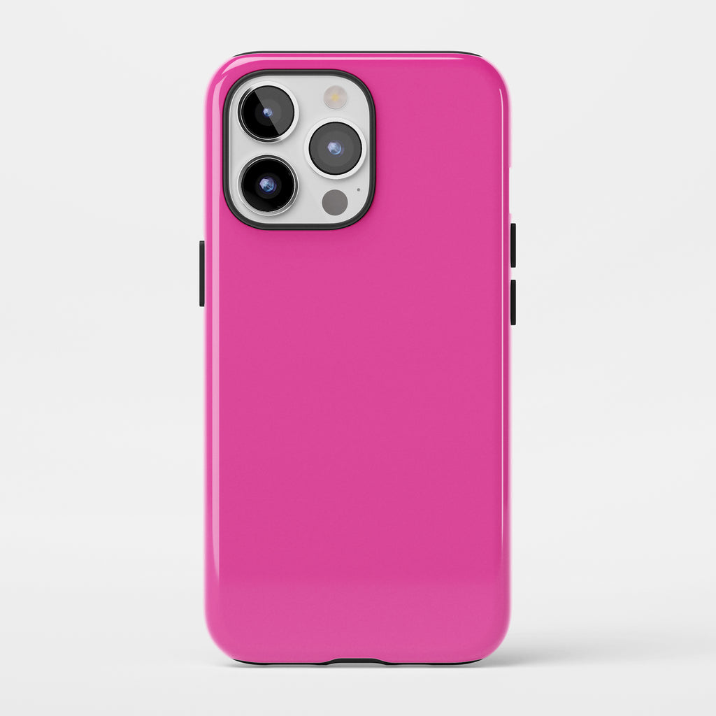 Hot Pink Impact iPhone Case