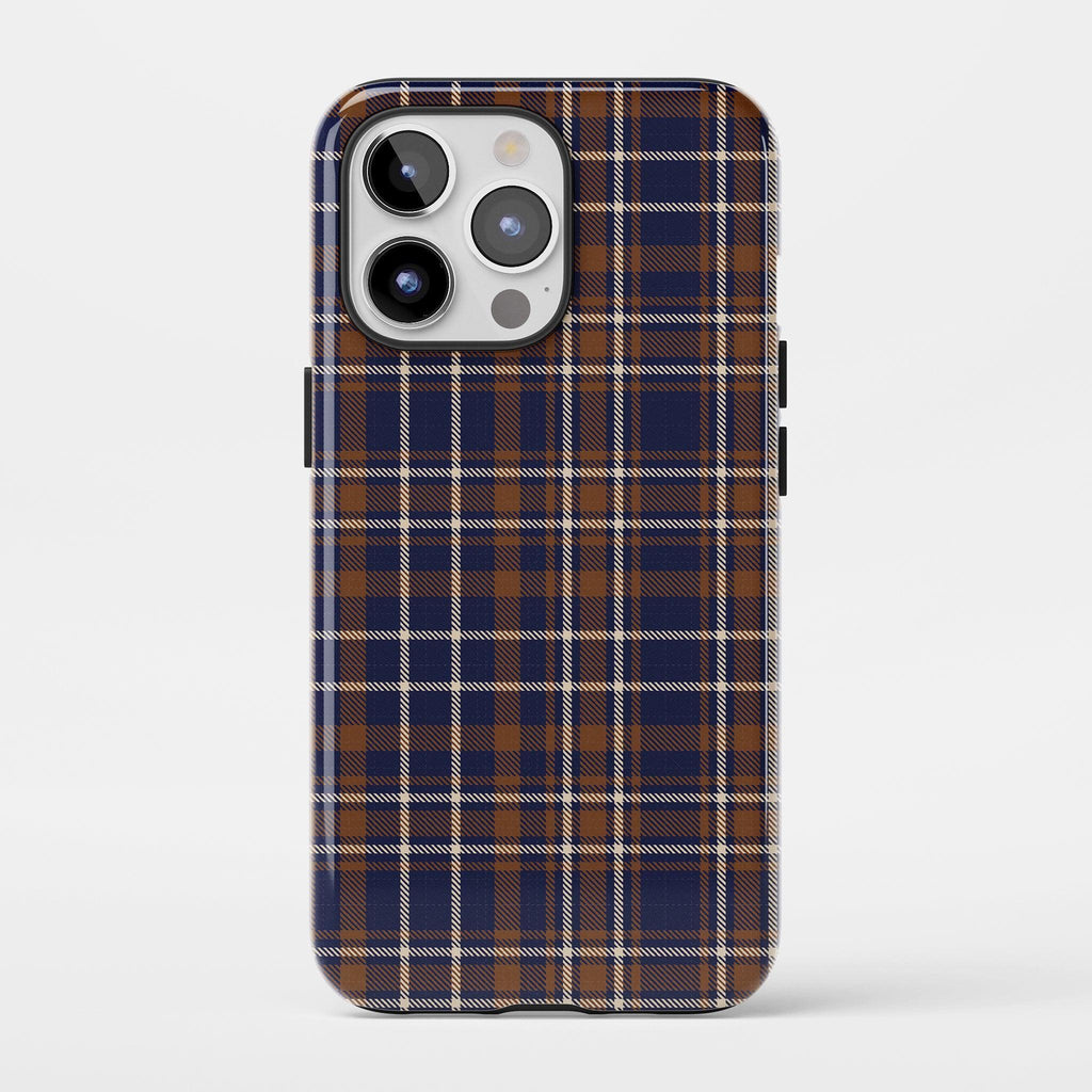 Hot Toddy Plaid Impact iPhone Case