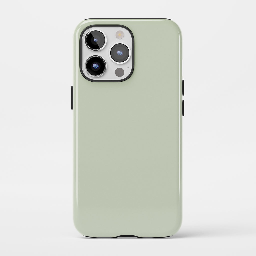 Sage Green Impact iPhone Case