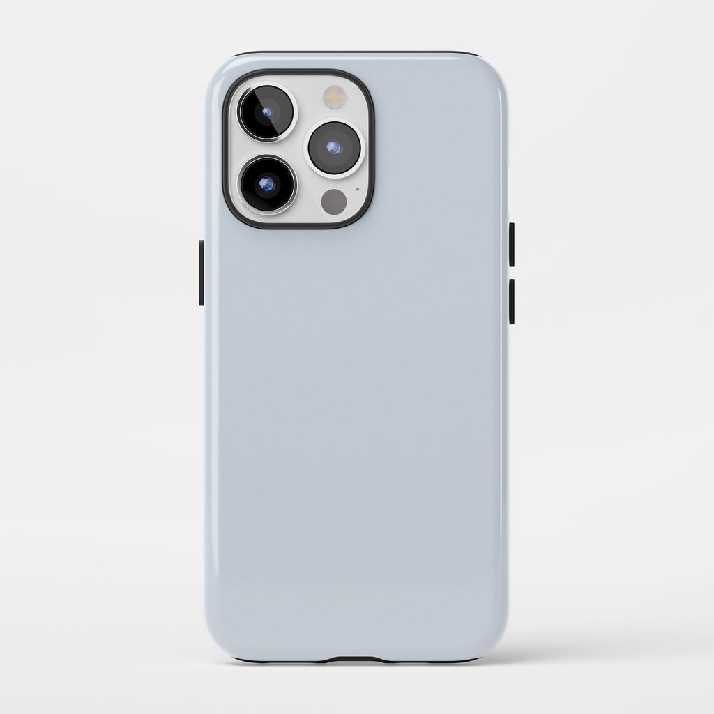 Soft Blue Impact iPhone Case
