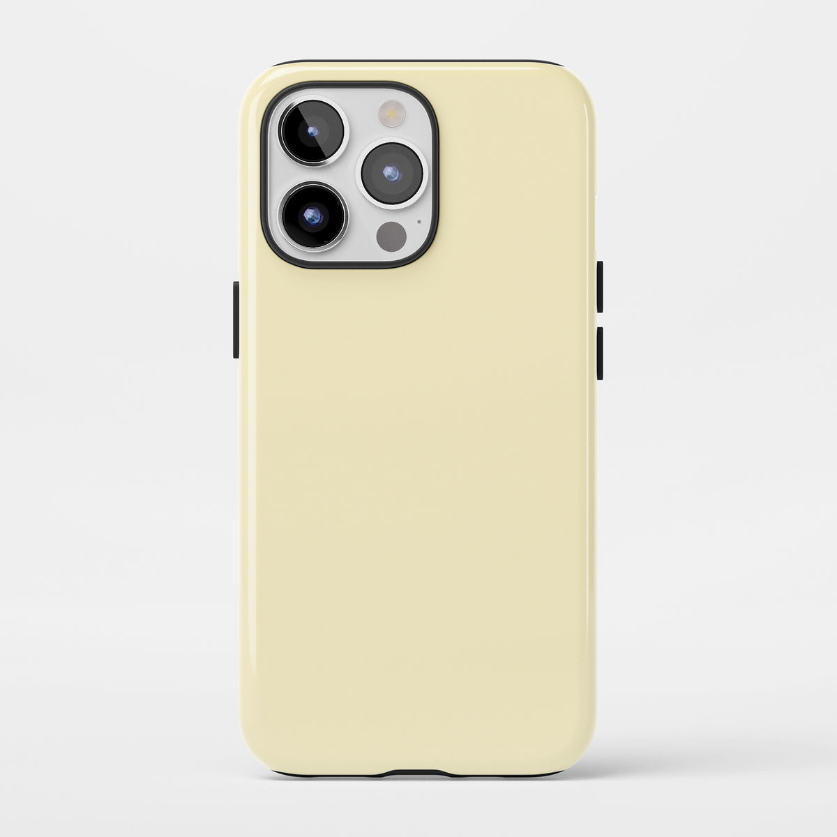 Soft Yellow Impact iPhone Case