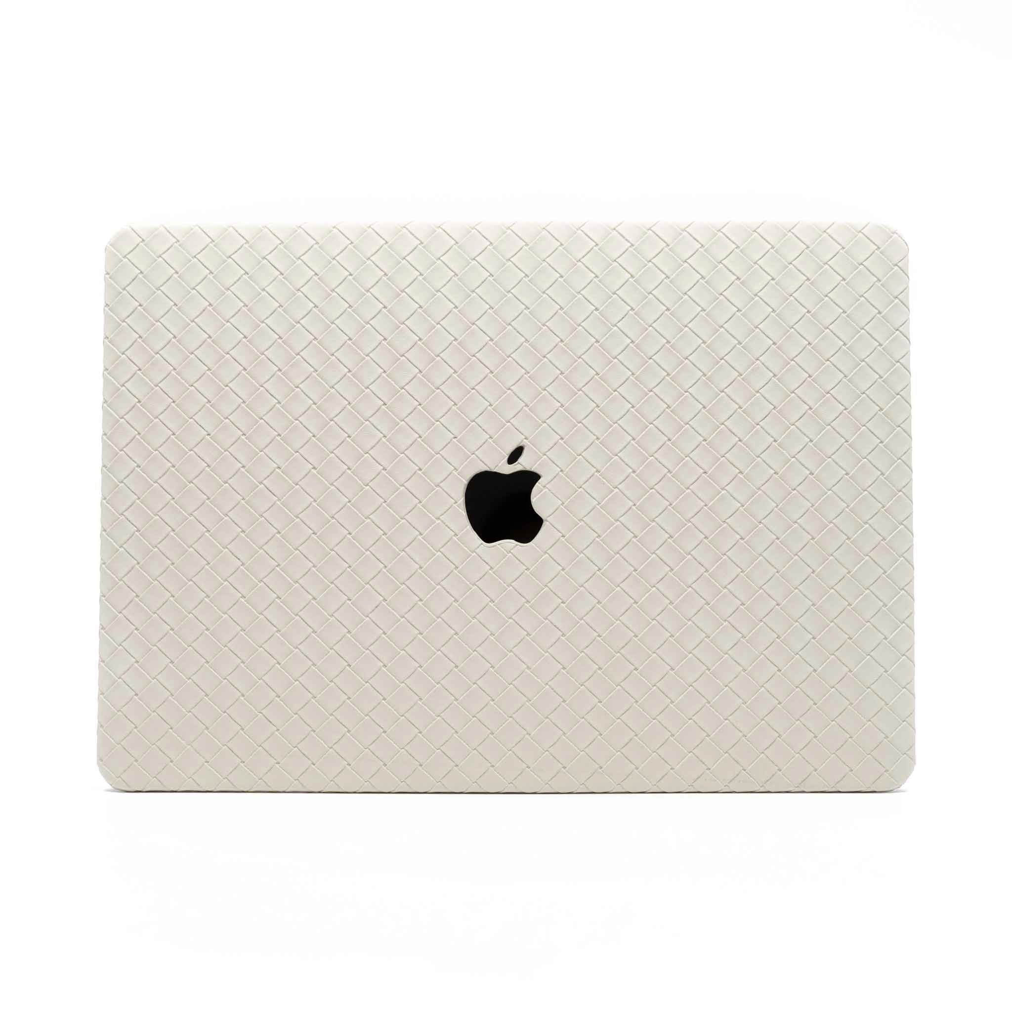 Braided Leather MacBook Case