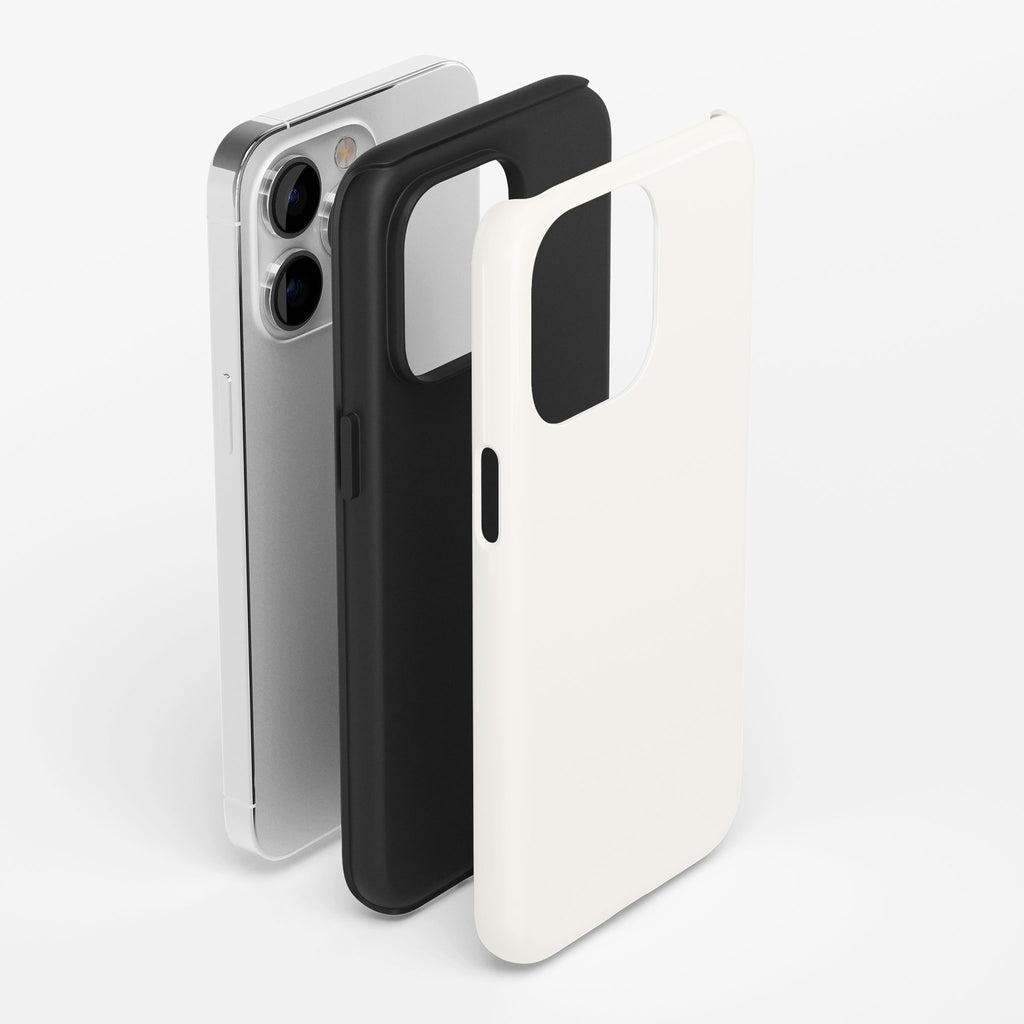 Ivory White Impact iPhone Case