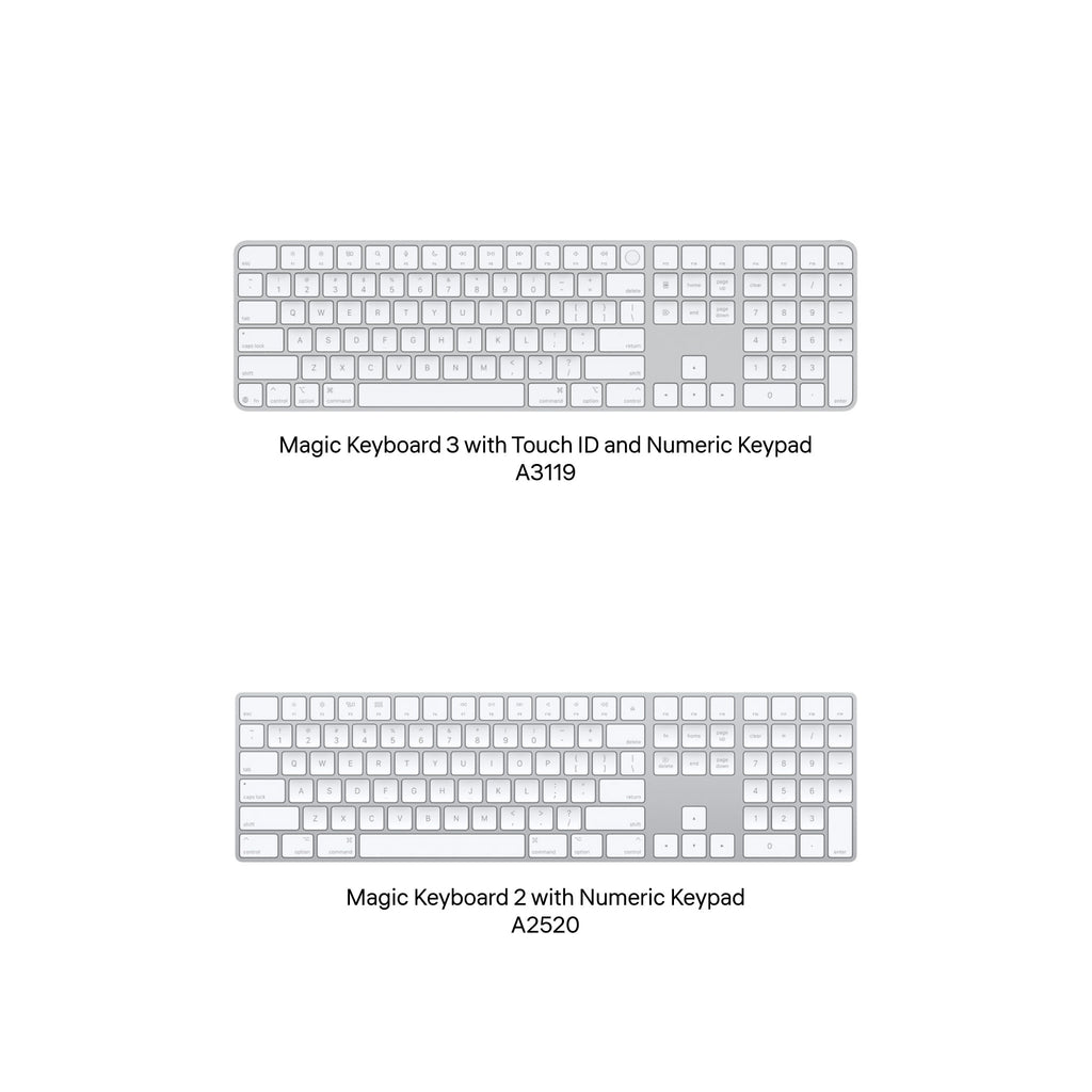 Soft Blue Magic Keyboard Skin