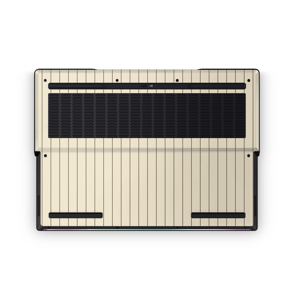 Cream Fine Line Lenovo Skin Bottom