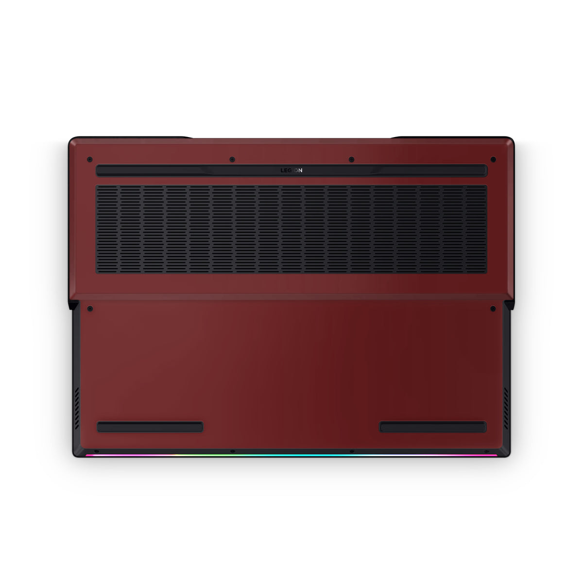 Deep Red Lenovo Skin Bottom