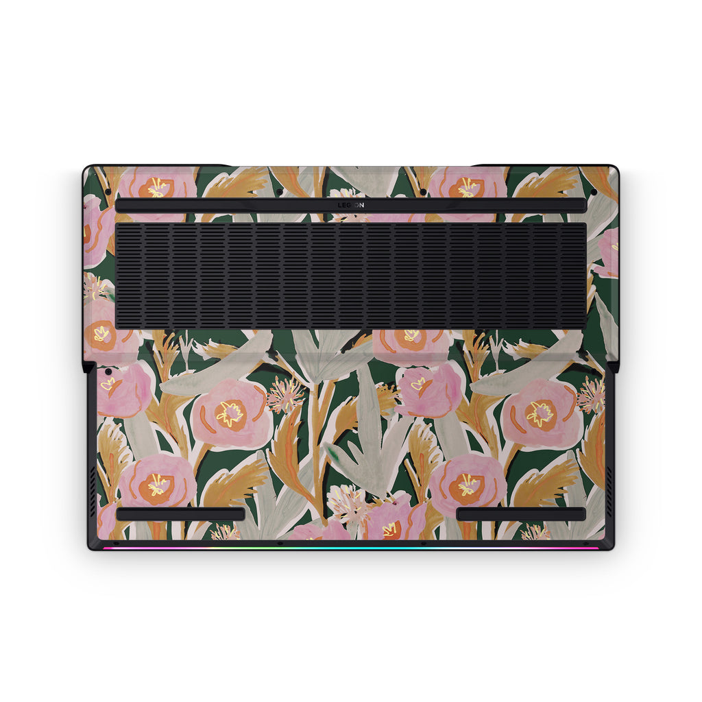 Fall Floral Lenovo Skin Bottom