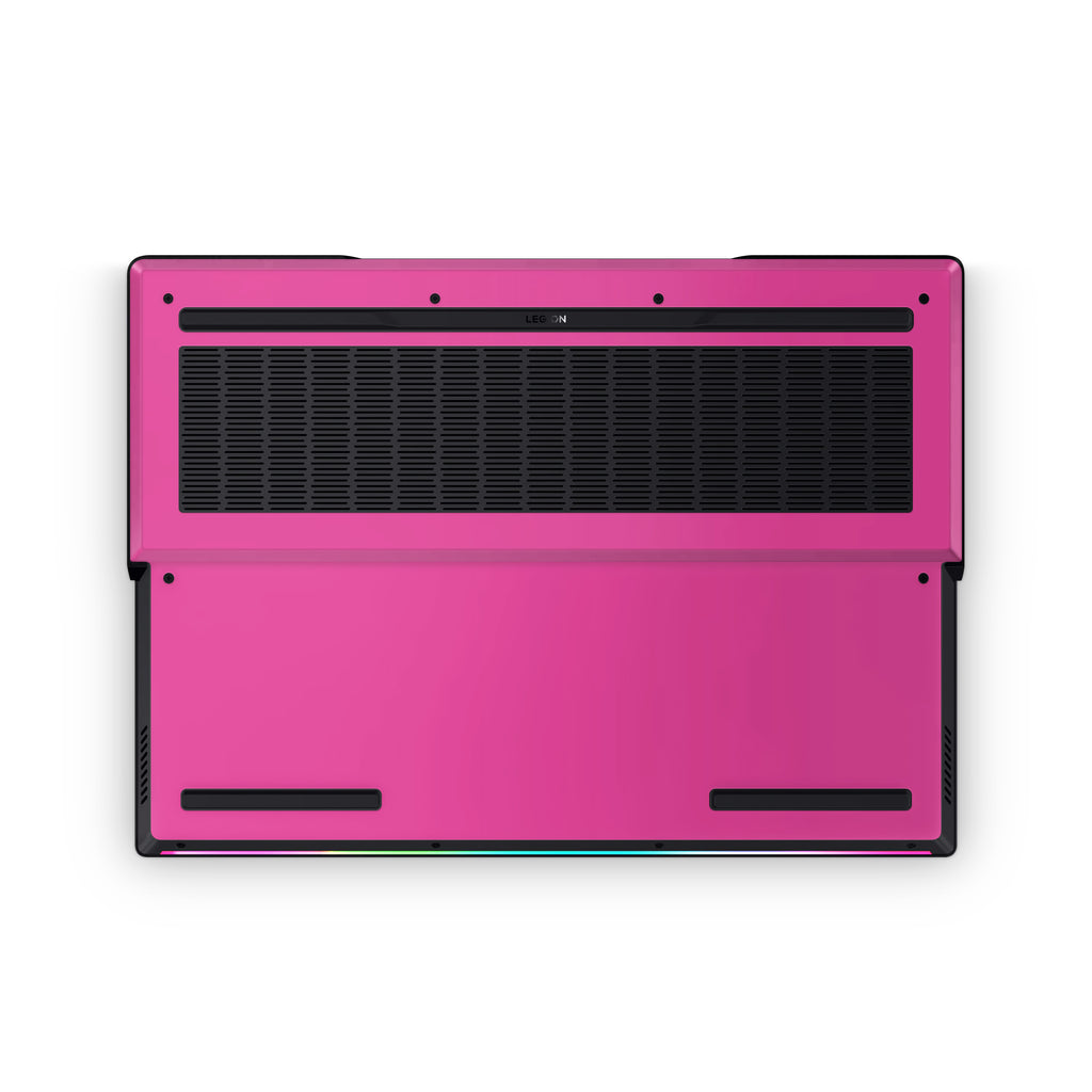 Hot Pink Lenovo Skin Bottom