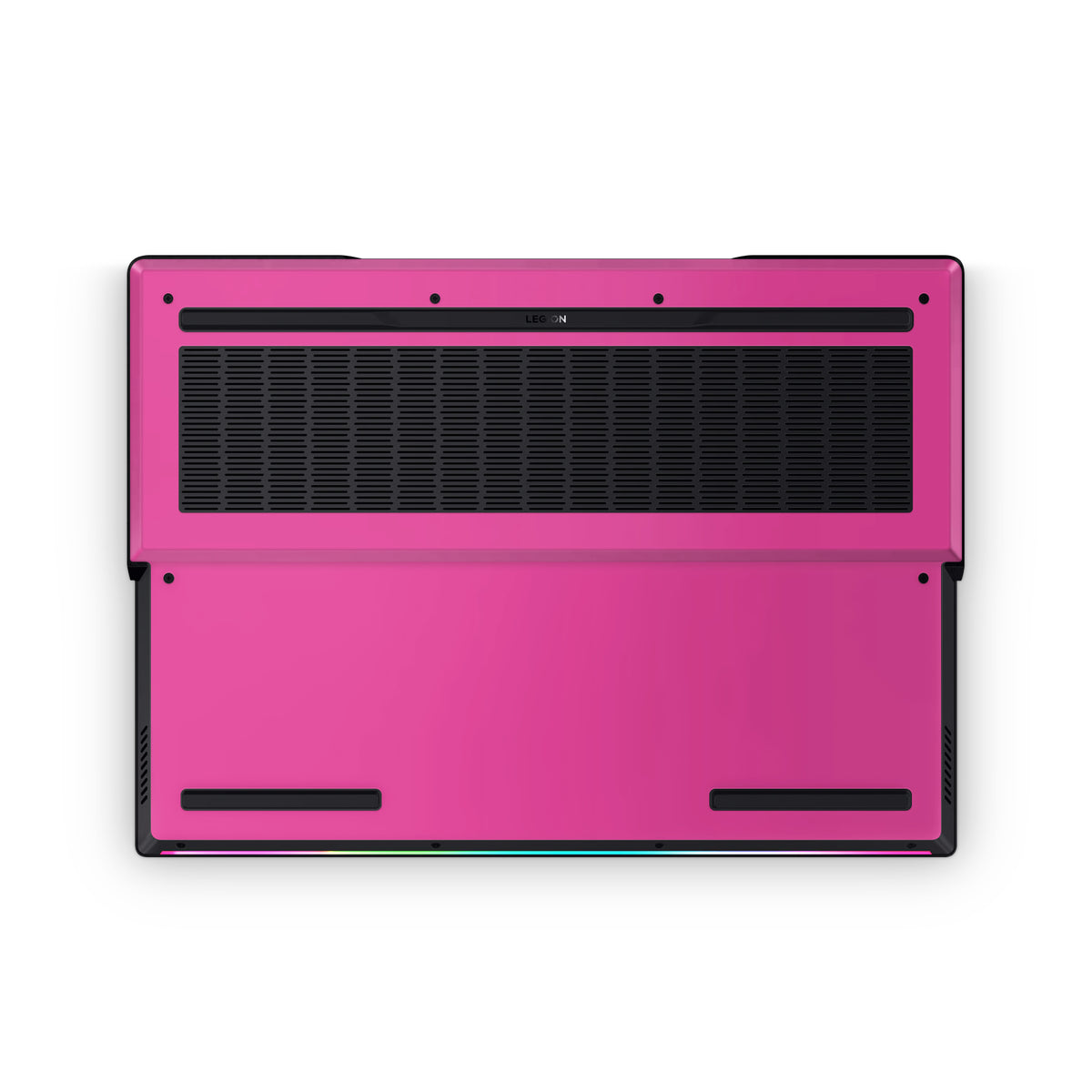 Hot Pink Lenovo Skin Bottom