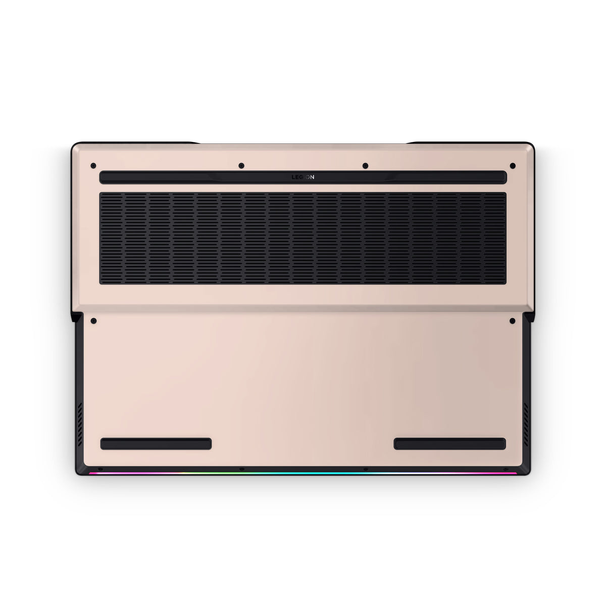 Soft Pink Lenovo Skin Bottom