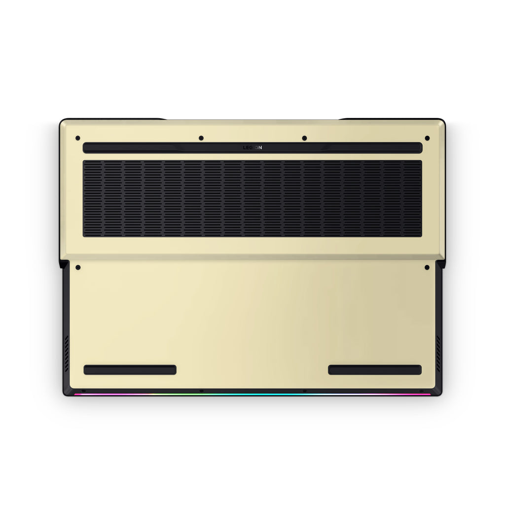 Soft Yellow Lenovo Skin Bottom