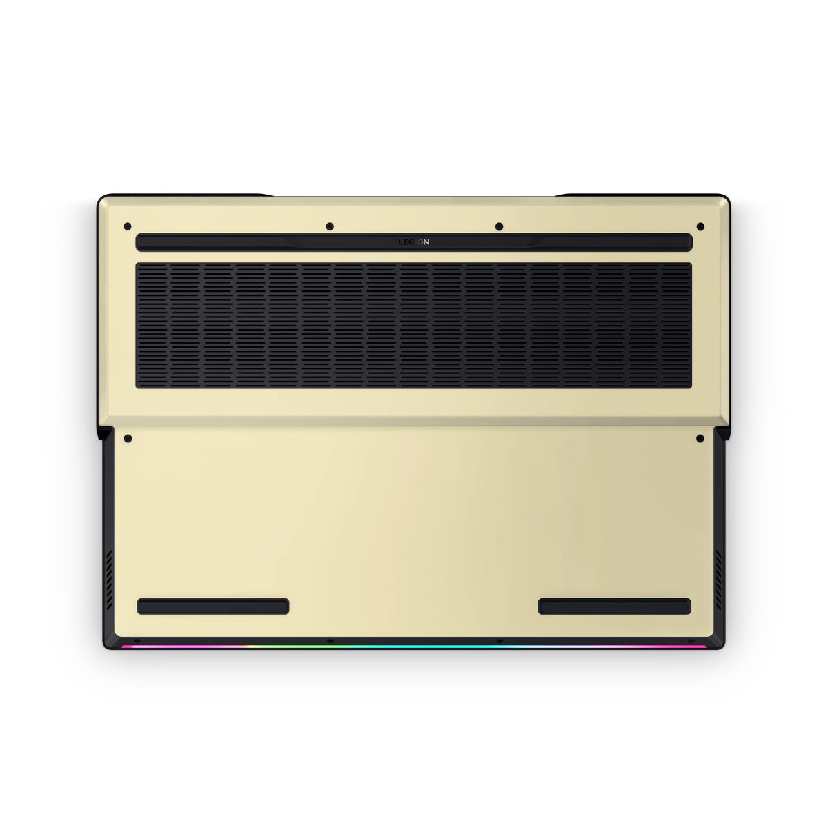 Soft Yellow Lenovo Skin Bottom