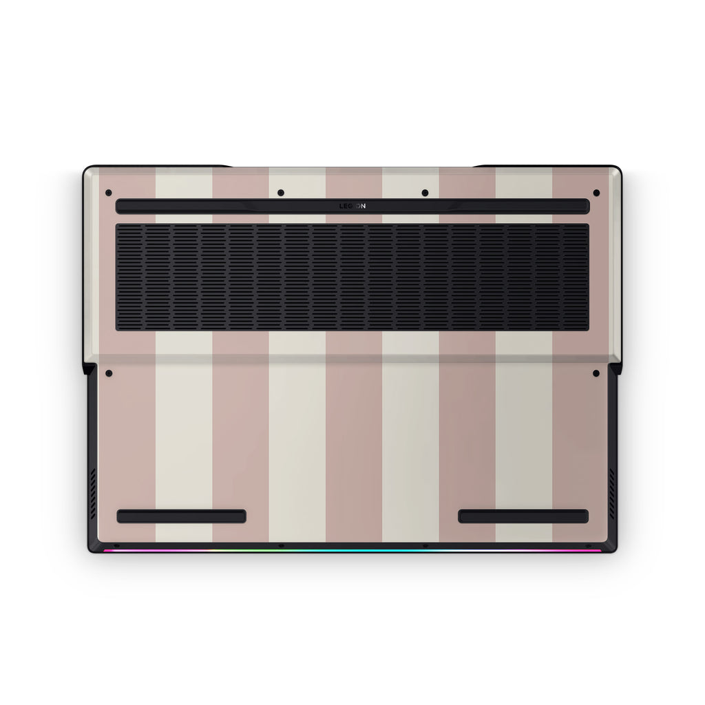 Sugar Stripe Lenovo Skin Bottom