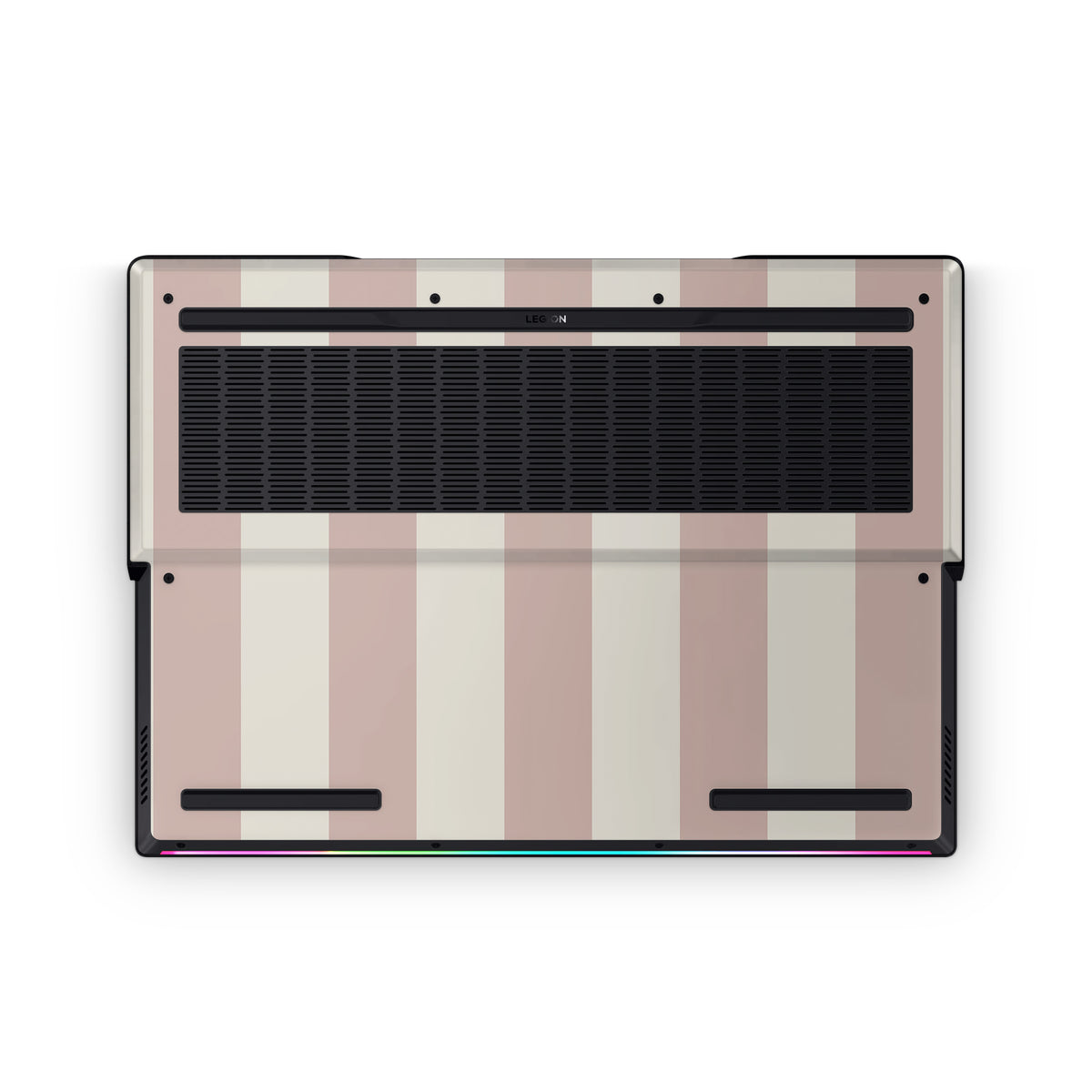 Sugar Stripe Lenovo Skin Bottom